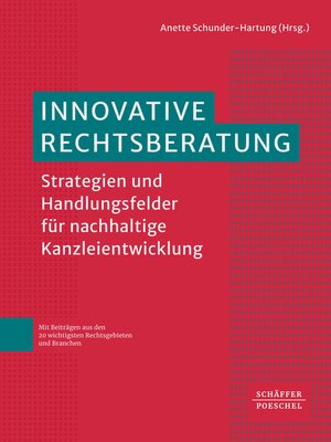 cover image of Innovative Rechtsberatung